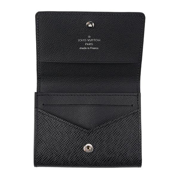 【極美品】ルイヴィトン アンヴェロップ・カルト ドゥ ヴィジット タイガ 黒 LOUIS VUITTON ルイヴィトン カードケース Louis Vuitton タイガ