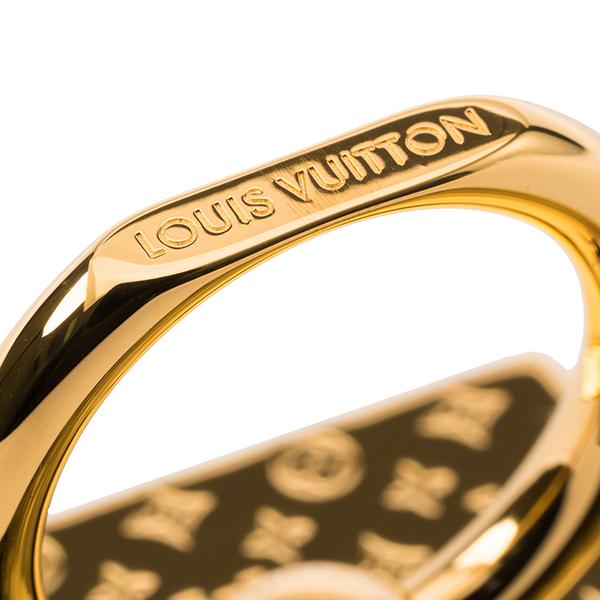 並行輸入 ルイヴィトン  スマホリング ナノグラム M64868 ゴールド 金 爆買 | LOUIS VUITTON | 04