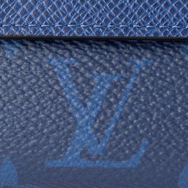 並行輸入 ルイヴィトン 3つ折り財布 Louis Vuitton タイガラマ ディスカバリー・コンパクト ウォレット M67620メンズ ブルー 青 | LOUIS VUITTON | 07