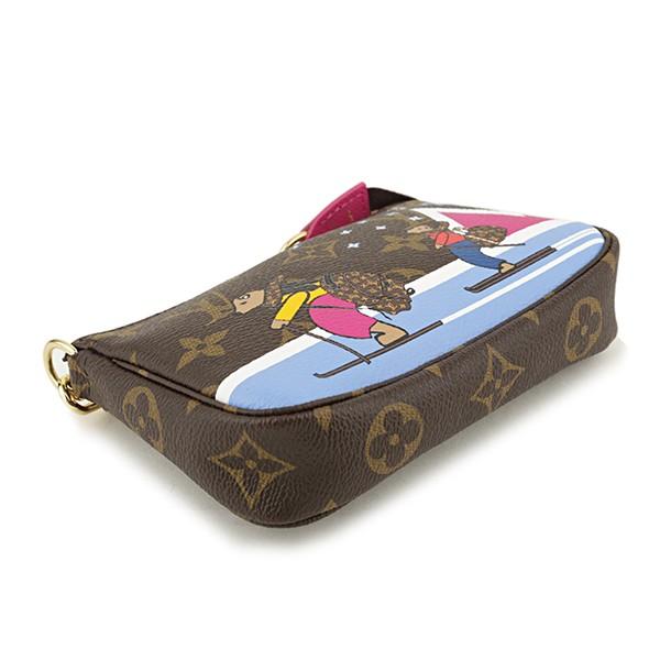 並行輸入 ルイヴィトン ポーチ ポシェット・アクセソワール ミニ M67769 ブラウン 茶/ピンク 爆買 | LOUIS VUITTON | 02