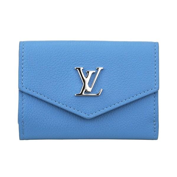 並行輸入 ルイヴィトン  3つ折り財布 ロックミー S M67861 ライトブルー 水色 爆買 | LOUIS VUITTON