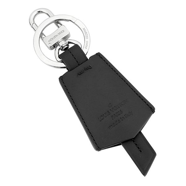 並行輸入 ルイヴィトン キーホルダー Louis Vuitton モノグラム キーホルダー・LV クロッシュ クレ M68020ユニセックス ブラック 黒 シルバー 銀 | LOUIS VUITTON | 01
