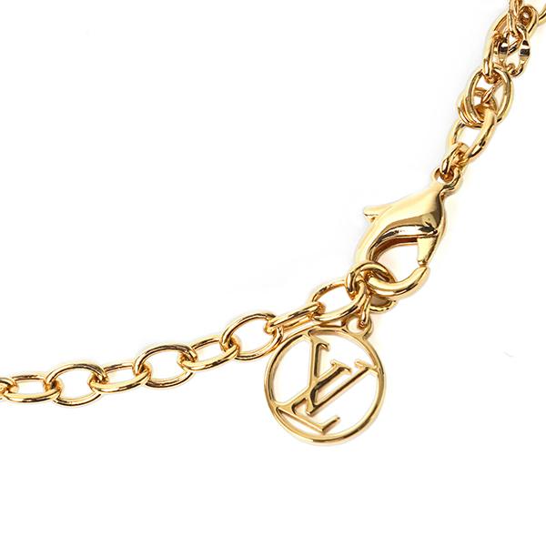 Louis Vuitton Blooming strass necklace (M68374) in 2023