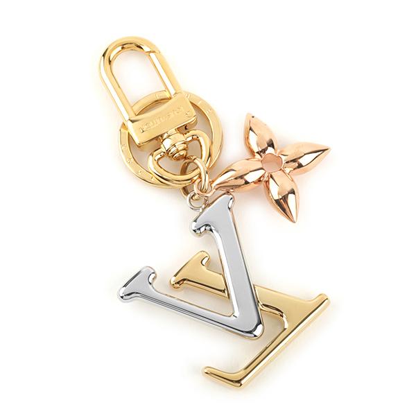 並行輸入 ルイヴィトン キーホルダー Louis Vuitton モノグラム ポルト クレ・LV ニュー ウェーブ M68449レディース ゴールド 金 シルバー 銀 | LOUIS VUITTON | 01