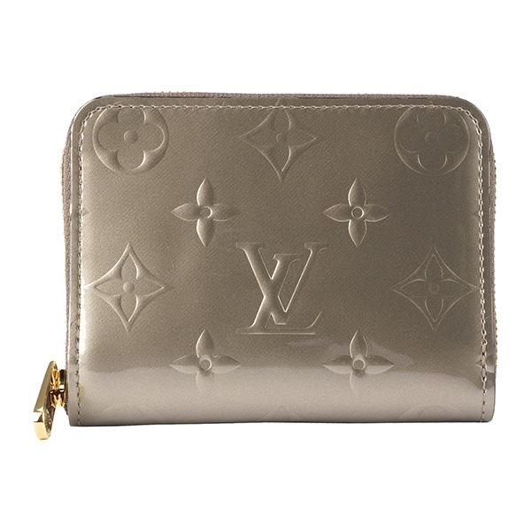 並行輸入 ルイヴィトン  コインケース モノグラム ヴェルニ M68643 メタリックグレージュ 爆買 | LOUIS VUITTON