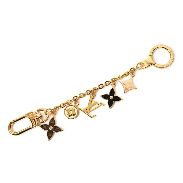 付属品付き　LOUIS VUITTON ゴールドキーホルダー　シンプル LOUIS VUITTON 並行輸入 ルイヴィトン キーホルダー Louis