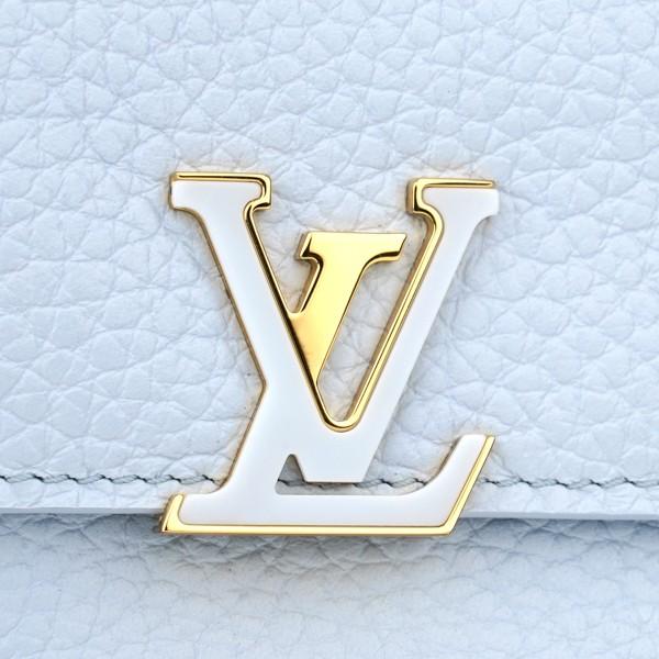 ルイヴィトン　青 レザー 三つ折り財布 金具付き Amazon.co.jp: Louis Vuitton ルイヴィトン 3つ折り財布 M82314