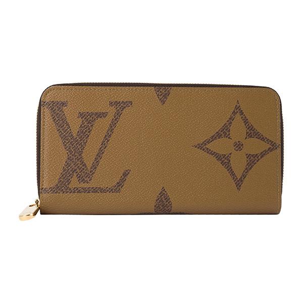 並行輸入 ルイヴィトン 長財布(ラウンドファスナー) Louis Vuitton モノグラム ジャイアント リバース ジッピー・ウォレット M69353レディース ブラウン 茶 | LOUIS VUITTON