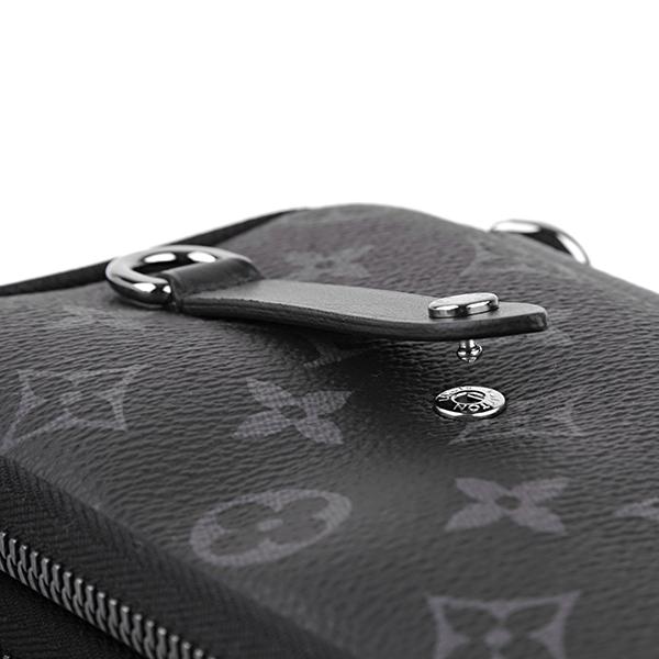 並行輸入 ルイヴィトン ポーチ Louis Vuitton モノグラム・エクリプス ダブル・フォン ポーチ M69534ユニセックス グレー | LOUIS VUITTON | 08