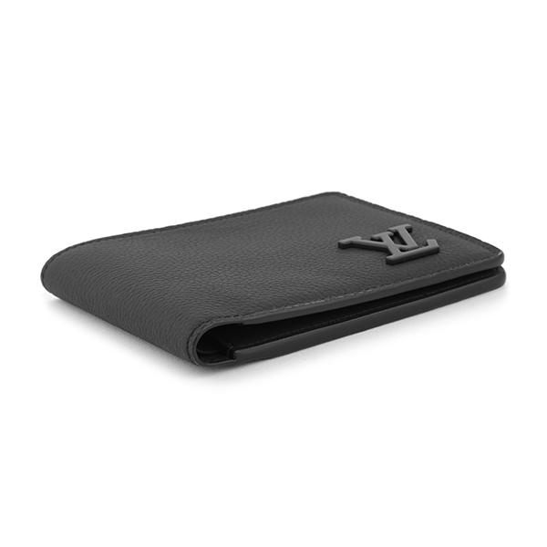 並行輸入 ルイヴィトン 2つ折り財布 Louis Vuitton アエログラム ポルトフォイユ・ミュルティプル M69829メンズ ブラック 黒 | LOUIS VUITTON | 02