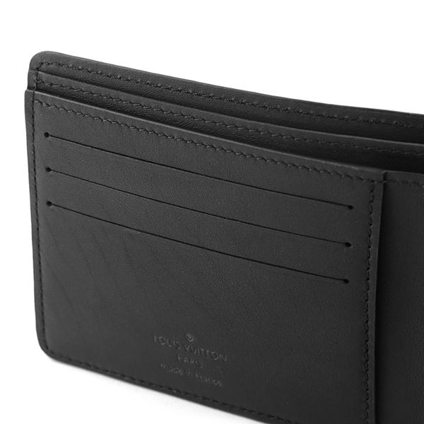 並行輸入 ルイヴィトン 2つ折り財布 Louis Vuitton アエログラム ポルトフォイユ・ミュルティプル M69829メンズ ブラック 黒 | LOUIS VUITTON | 05