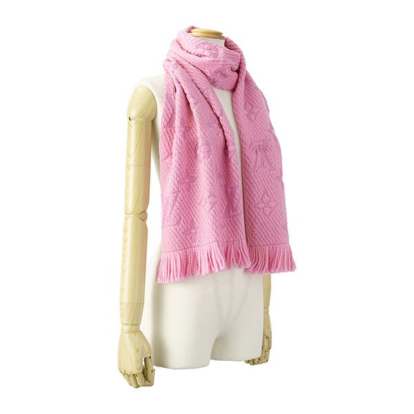 並行輸入 ルイヴィトン  マフラー・ストール エシャルプ・ロゴマニア M73659 ピンク 爆買 | LOUIS VUITTON | 01