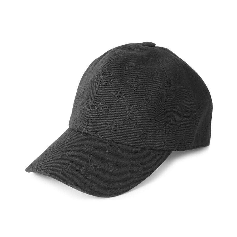 並行輸入 ルイヴィトン キャップ Louis Vuitton モノグラム キャップ・エッセンシャル M76584ユニセックス ブラック 黒 | LOUIS VUITTON