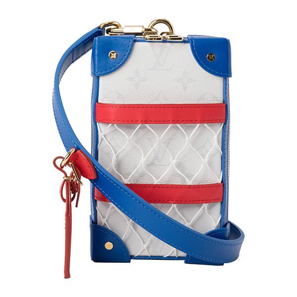 並行輸入 ルイヴィトン ショルダーバッグ Louis Vuitton モノグラム LV X NBA ソフトトランク・フォーンボックス ボディバッグ M80101メンズ ホワイト 白 | LOUIS VUITTON