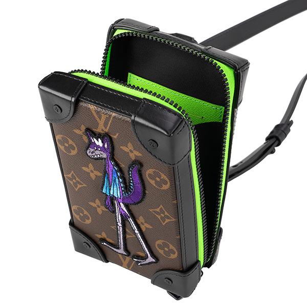 並行輸入 ルイヴィトン ショルダーバッグ Louis Vuitton モノグラム ソフトトランク・フォーンボックス M80144ユニセックス ブラウン 茶 | LOUIS VUITTON | 03