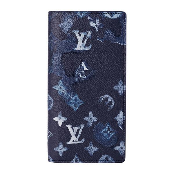 並行輸入 ルイヴィトン  長財布 モノグラム・ウォーターカラー M80465 ブルー 青 爆買 | LOUIS VUITTON