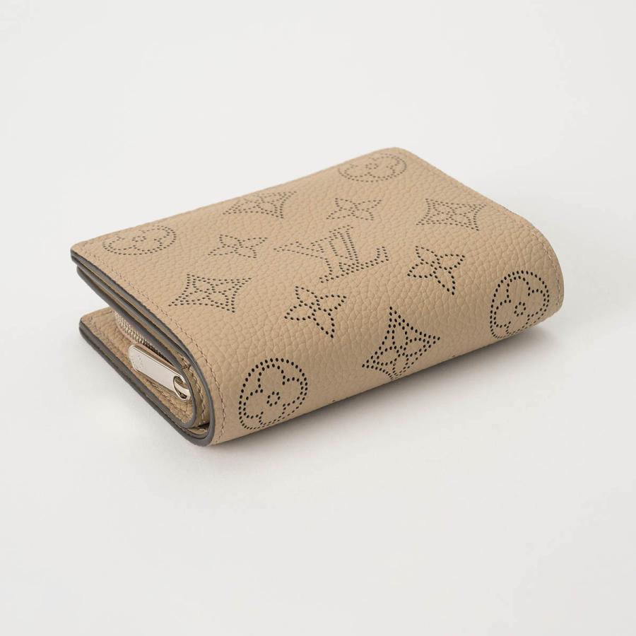 並行輸入 ルイヴィトン 2つ折り財布 Louis Vuitton マヒナ ポルトフォイユ・クレア M80817 レディース ベージュ | LOUIS VUITTON | 02