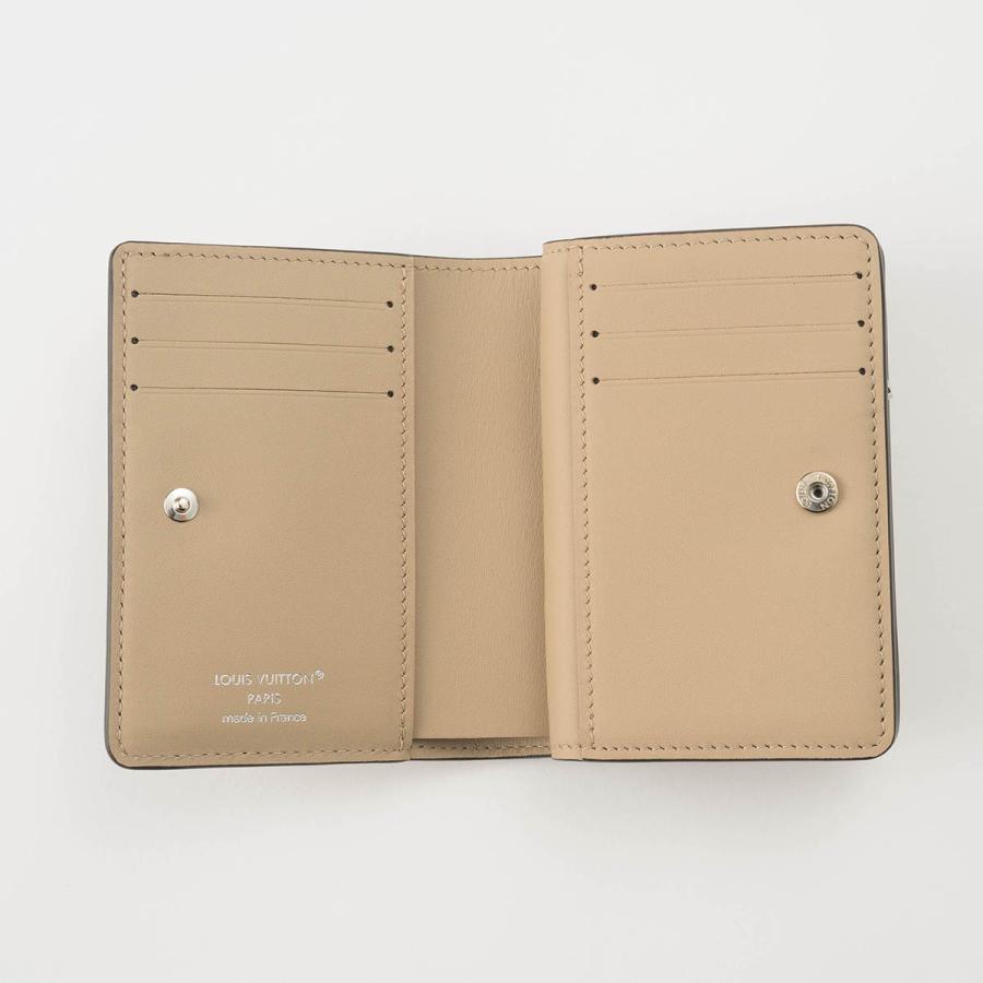 並行輸入 ルイヴィトン 2つ折り財布 Louis Vuitton マヒナ ポルトフォイユ・クレア M80817 レディース ベージュ | LOUIS VUITTON | 03