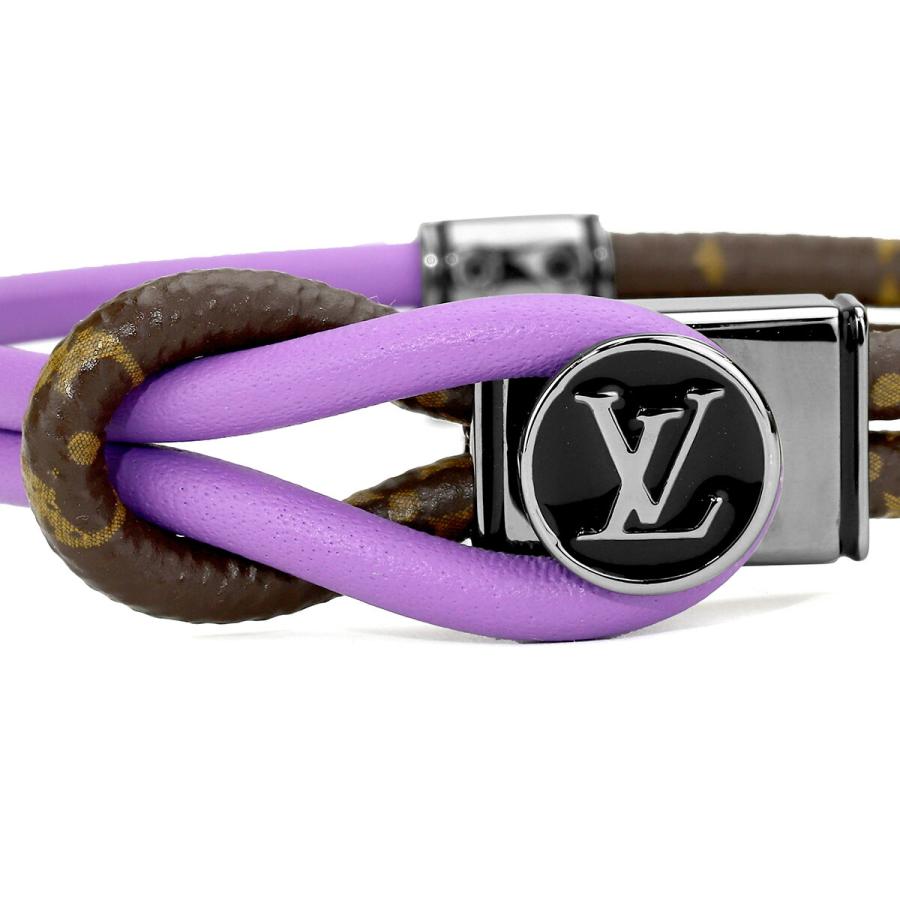 並行輸入 ルイヴィトン リング Louis Vuitton モノグラム ブラスレ・ループ イット M8092Dユニセックス パープル 紫 ブラウン 茶 | LOUIS VUITTON | 04