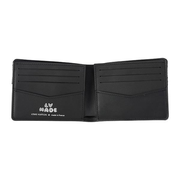 並行輸入 ルイヴィトン 2つ折り財布 Louis Vuitton モノグラム・デニム ポルトフォイユ・スレンダー M81020メンズ ブラック 黒 | LOUIS VUITTON | 03