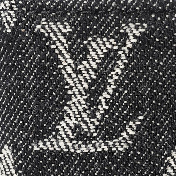 並行輸入 ルイヴィトン 2つ折り財布 Louis Vuitton モノグラム・デニム ポルトフォイユ・スレンダー M81020メンズ ブラック 黒 | LOUIS VUITTON | 06