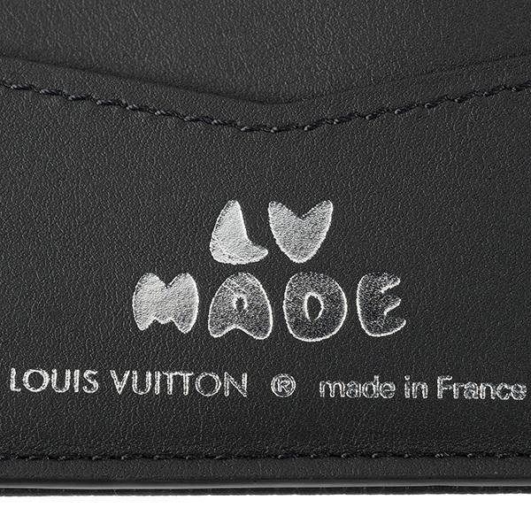 並行輸入 ルイヴィトン 2つ折り財布 Louis Vuitton モノグラム・デニム ポルトフォイユ・スレンダー M81020メンズ ブラック 黒 | LOUIS VUITTON | 08