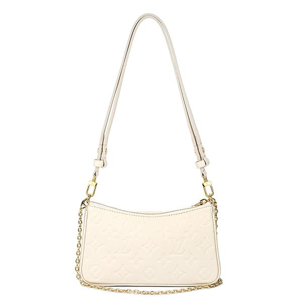 ルイヴィトン バッグ イージーポーチ クレーム ホワイト系 白系  