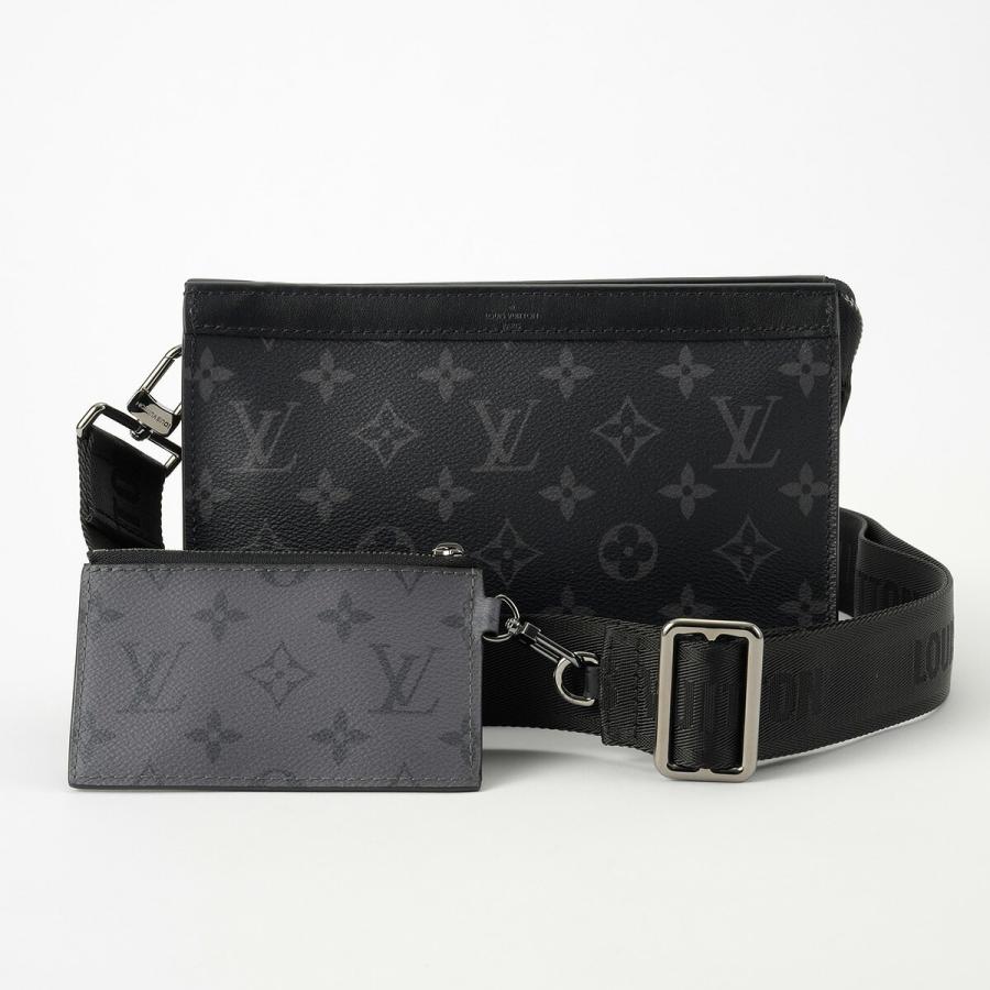新品同様/IC ルイヴィトン モノグラムエクリプス ガストン ショルダーバッグ LOUIS VUITTON（ルイ・ヴィトン） 並行輸入 ショルダーバッグ