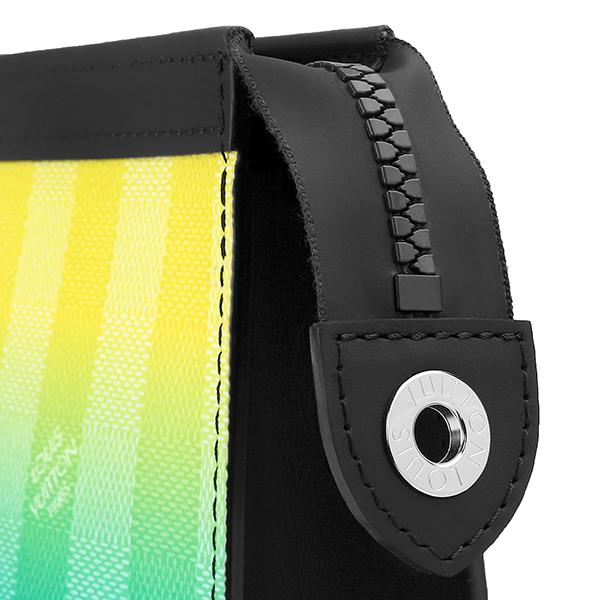 並行輸入 ルイヴィトン クラッチ セカンドバッグ Louis Vuitton ダミエ・ストライプ ポシェット・ヴォワヤージュ MM M81317ユニセックス グリーン 緑 イエロー | LOUIS VUITTON | 06