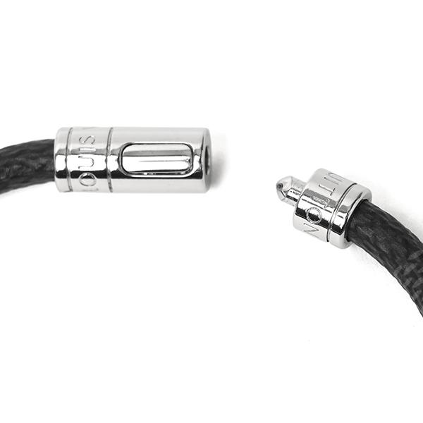 並行輸入 ルイヴィトン ブレスレット Louis Vuitton ダミエ ブラスレ・キープ イット M8152Eメンズ シルバー 銀 ブラック 黒 | LOUIS VUITTON | 05
