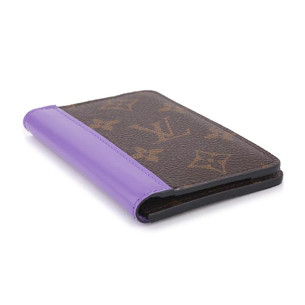 並行輸入 ルイヴィトン カードケース Louis Vuitton モノグラム マカサー オーガナイザー・ドゥ ポッシュ M81535ユニセックス ブラウン 茶 パープル 紫 | LOUIS VUITTON | 02