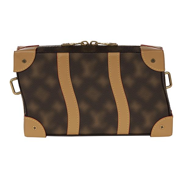 並行輸入 ルイヴィトン ショルダーバッグ Louis Vuitton ブルーリー モノグラム ソフトトランク M81580メンズ ブラウン 茶 | LOUIS VUITTON | 01