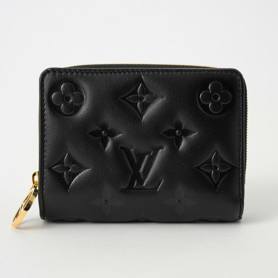 並行輸入 ルイヴィトン 2つ折り財布 Louis Vuitton クッサン ポルトフォイユ・ルー M81599レディース ブラック 黒 爆買 | LOUIS VUITTON