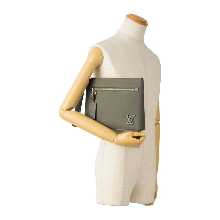 並行輸入 ルイヴィトン ポーチ Louis Vuitton モノグラム テイクオフ・ポーチ M81735メンズ グリーン 緑 | LOUIS VUITTON | 05