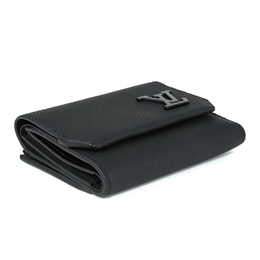 並行輸入 ルイヴィトン 3つ折り財布 Louis Vuitton アエログラム PORTEFEUILLE PILOT M81740メンズ ブラック 黒 | LOUIS VUITTON | 03