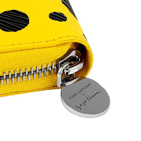 並行輸入 ルイヴィトン 長財布(ラウンドファスナー) Louis Vuitton ルイヴィトン×草間彌生 ジッピーウォレット M81960ユニセックス イエロー 黄 ブラック 黒 | LOUIS VUITTON | 07