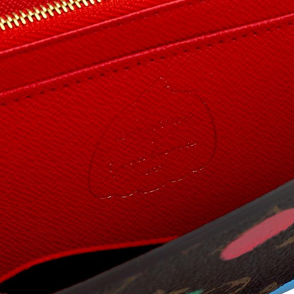 並行輸入 ルイヴィトン 長財布 Louis Vuitton ルイヴィトン×草間彌生 ポルトフォイユ・サラ NM M81980ユニセックス ブラウン 茶 マルチカラー | LOUIS VUITTON | 06