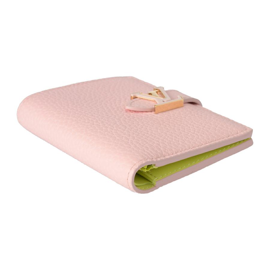 並行輸入 ルイヴィトン 2つ折り財布 Louis Vuitton カプシーヌ ヴェルティカル ウォレット コンパクト M82144レディース ピンク | LOUIS VUITTON | 02