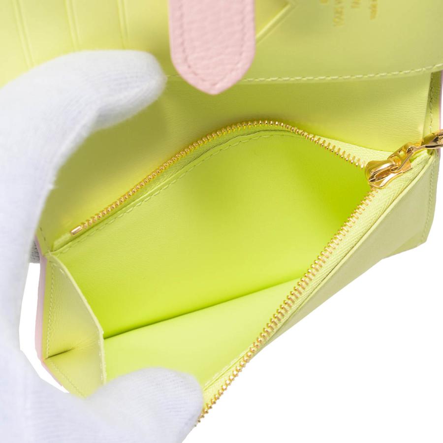 並行輸入 ルイヴィトン 2つ折り財布 Louis Vuitton カプシーヌ ヴェルティカル ウォレット コンパクト M82144レディース ピンク | LOUIS VUITTON | 06