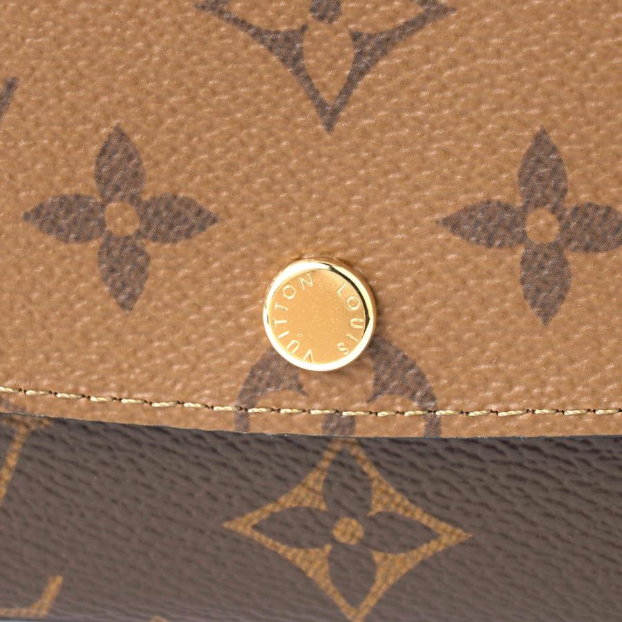 並行輸入 ルイヴィトン 長財布 Louis Vuitton モノグラム・リバース ポルトフォイユ・エミリー M82157レディース ブラウン 茶 | LOUIS VUITTON | 07