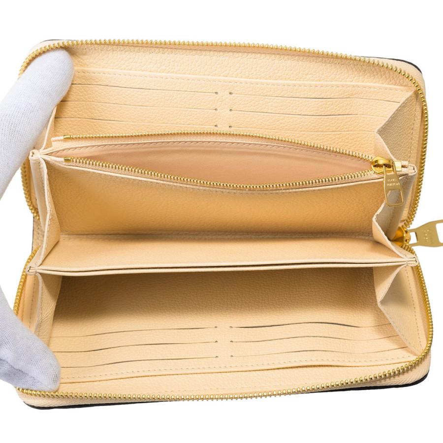 並行輸入 ルイヴィトン 長財布(ラウンドファスナー) Louis Vuitton モノグラム アンプラント ジッピー・ウォレット M82212レディース クリーム | LOUIS VUITTON | 04
