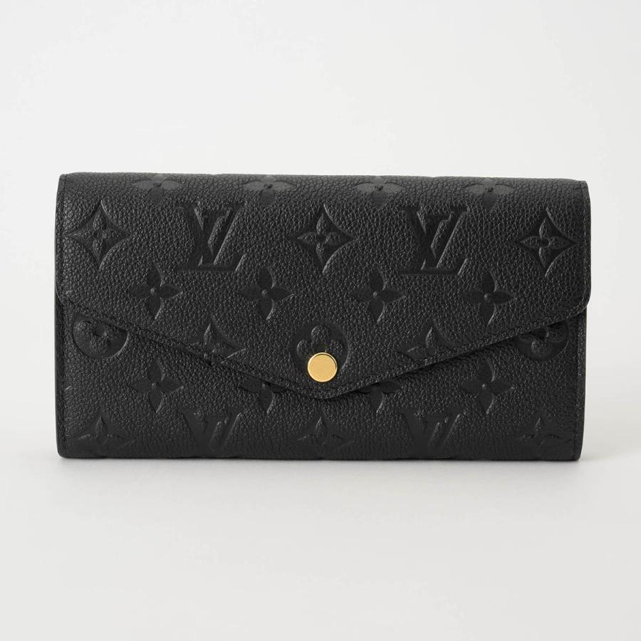 並行輸入 ルイヴィトン 長財布 Louis Vuitton モノグラム アンプラント ポルトフォイユ・サラ M82257 レディース ブラック 黒 | LOUIS VUITTON