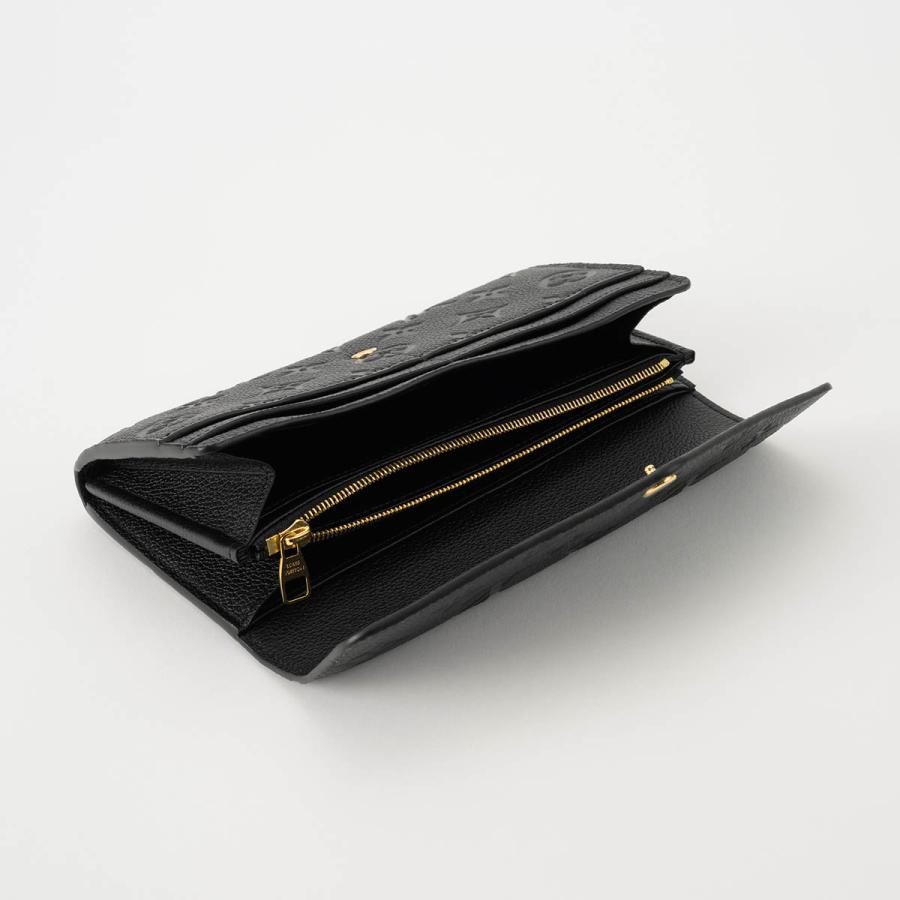 並行輸入 ルイヴィトン 長財布 Louis Vuitton モノグラム アンプラント ポルトフォイユ・サラ M82257 レディース ブラック 黒 | LOUIS VUITTON | 04