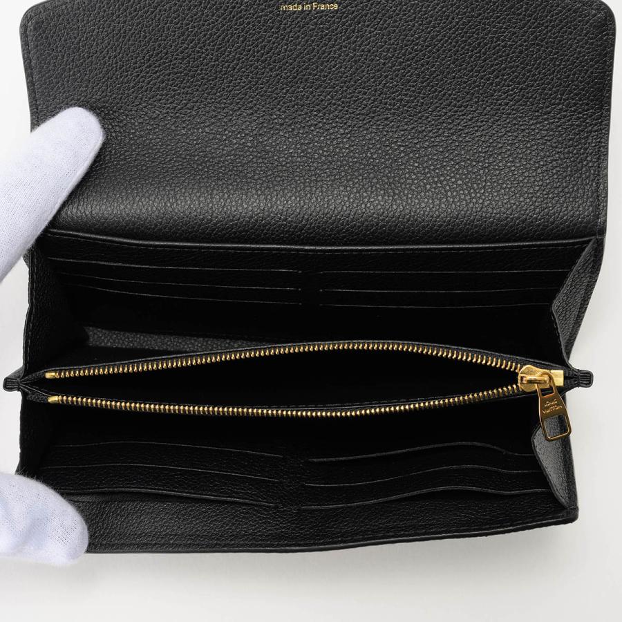 並行輸入 ルイヴィトン 長財布 Louis Vuitton モノグラム アンプラント ポルトフォイユ・サラ M82257 レディース ブラック 黒 | LOUIS VUITTON | 05