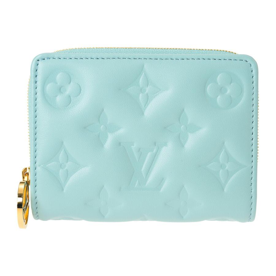 並行輸入 ルイヴィトン 2つ折り財布 Louis Vuitton クッサン ポルトフォイユ・ルー M82265レディース ライトブルー | LOUIS VUITTON