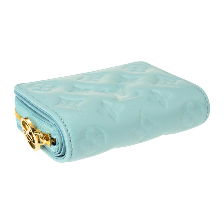 並行輸入 ルイヴィトン 2つ折り財布 Louis Vuitton クッサン ポルトフォイユ・ルー M82265レディース ライトブルー | LOUIS VUITTON | 02