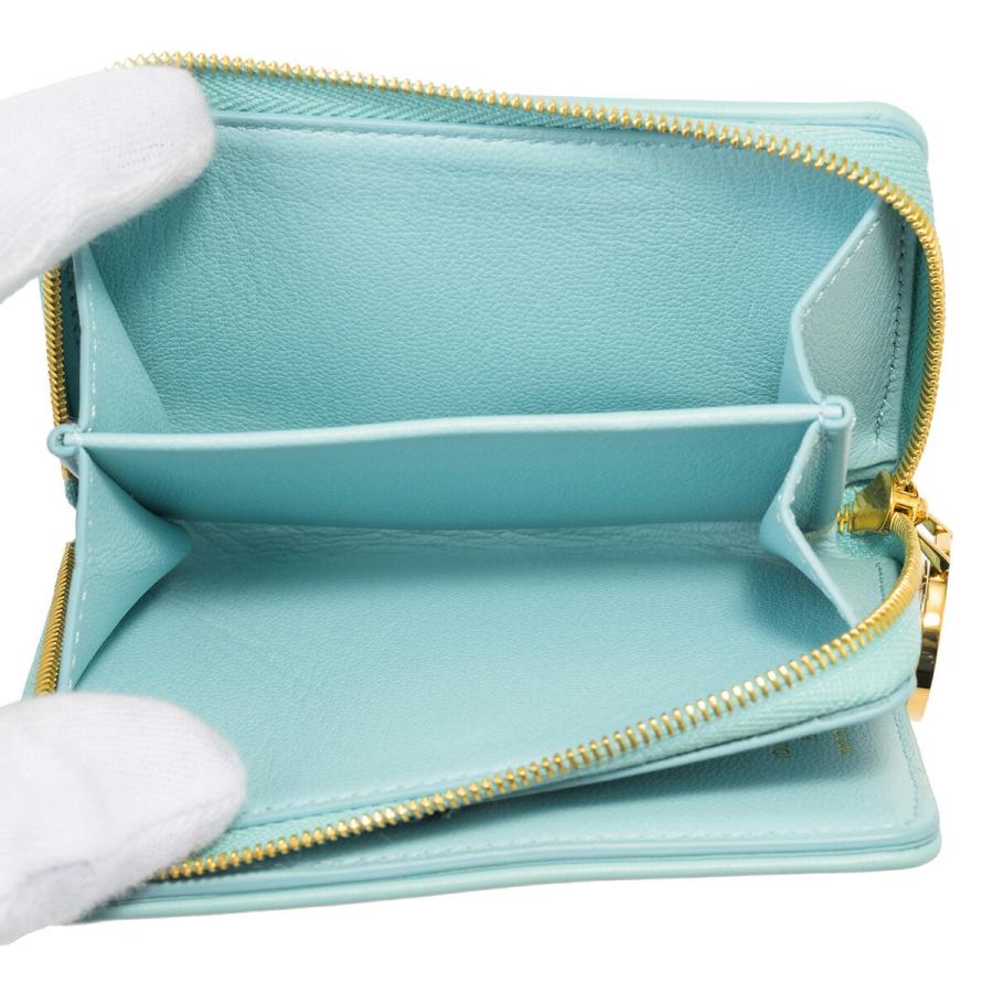 並行輸入 ルイヴィトン 2つ折り財布 Louis Vuitton クッサン ポルトフォイユ・ルー M82265レディース ライトブルー | LOUIS VUITTON | 06