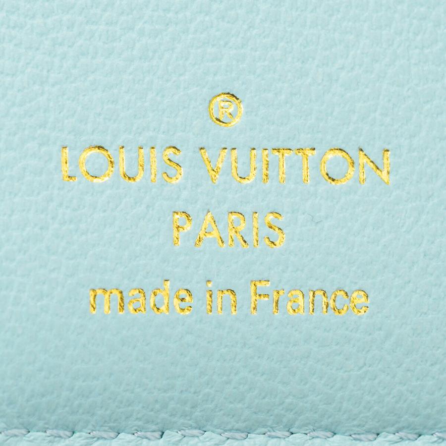 並行輸入 ルイヴィトン 2つ折り財布 Louis Vuitton クッサン ポルトフォイユ・ルー M82265レディース ライトブルー | LOUIS VUITTON | 08