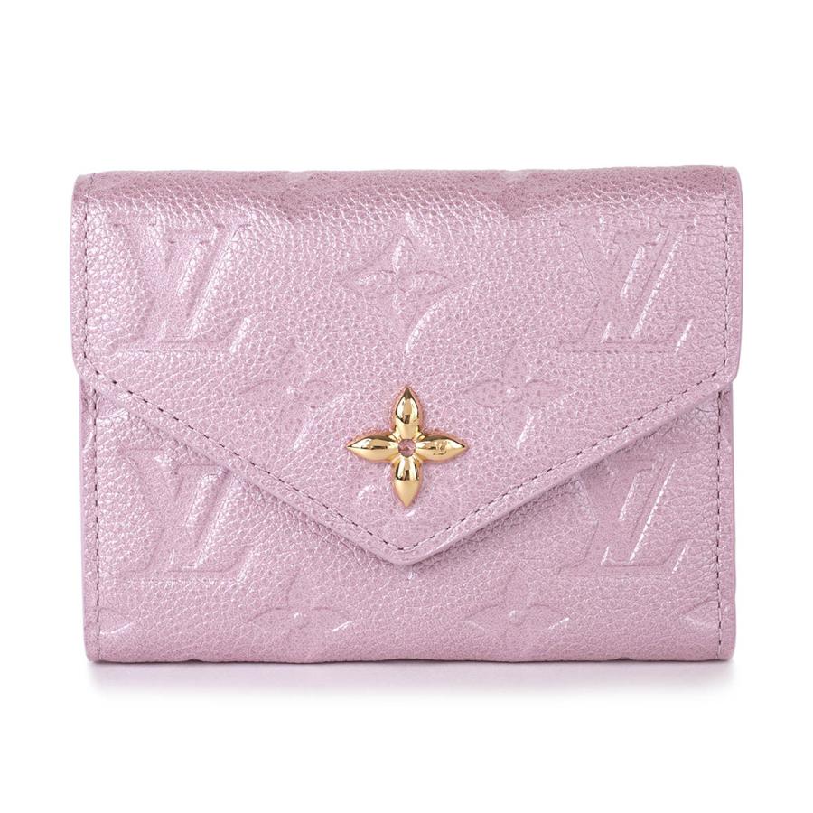 並行輸入 ルイヴィトン 3つ折り財布 Louis Vuitton モノグラム・アンプラント ポルトフォイユ・ヴィクトリーヌ M82343レディース ピンク | LOUIS VUITTON