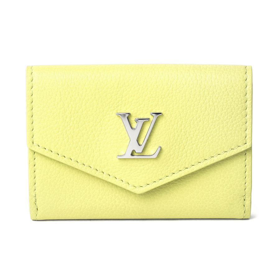 並行輸入 ルイヴィトン 3つ折り財布 Louis Vuitton ポルトフォイユ・ロックミニ ウォレット M82434レディース グリーン 黄緑 | LOUIS VUITTON